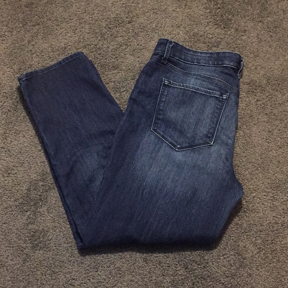 Sonoma Boyfriend Dark Wash Jeans-Size 10